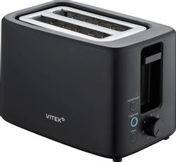 Тостер Vitek VT-T1000, черный/серебристый