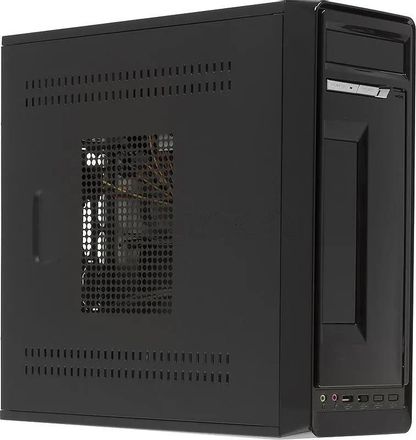 Корпус mATX LinkWorld 617-03, HTPC, 350Вт,  черный