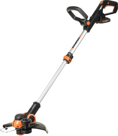 Триммер электрический WORX WG163E.2, аккумуляторный, 20В, 2Ач, с ЗУ