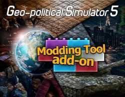 Дополнение к игре EVERSIM Modding Tool Add-on - Geo-Political Simulator 5, для  ПК,  регион: Россия,СНГ