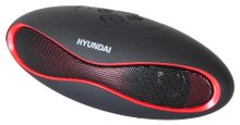Изображение товара Портативная колонка Hyundai H-PAC100 3Вт Bluetooth USB 3.5 Jack черный