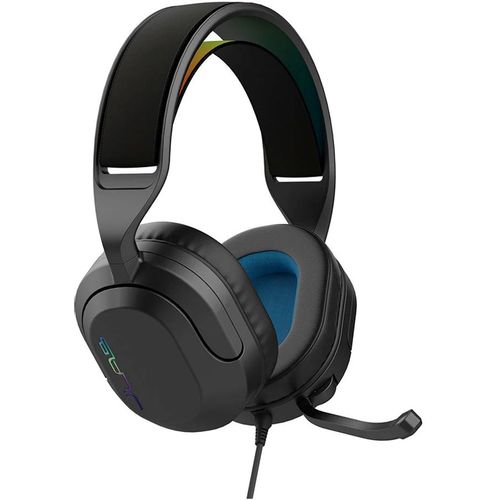 Гарнитура игровая JLAB Nightfall Wired, для компьютера/мобильных устройств, накладные, проводные, черный [ghnhtfallrblk4]