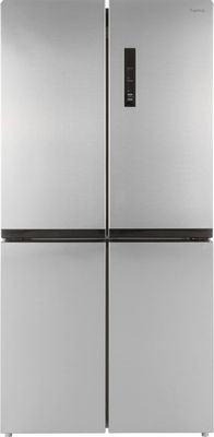 Холодильник трехкамерный Бирюса CD 466 I No Frost, Side by Side, инверторный нержавеющая сталь