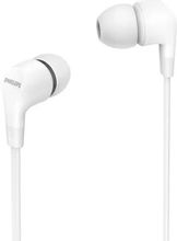 Изображение товара Наушники Philips TAE1105WT/00, 3.5 мм, внутриканальные, белый