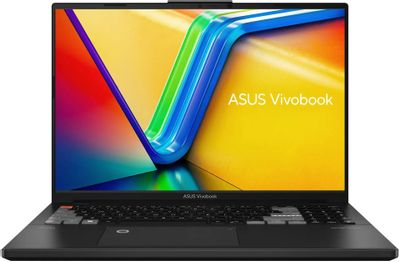 Ноутбук игровой ASUS Vivobook Pro 16X OLED K6604JV-MX112W 90NB1102-M00540, 16", 2023, OLED, Intel Core i7 13700HX 2.1ГГц, 16-ядерный, 16ГБ DDR5, 1ТБ SSD,  NVIDIA GeForce  RTX 4060 для ноутбуков - 8 ГБ, Windows 11 Home, черный