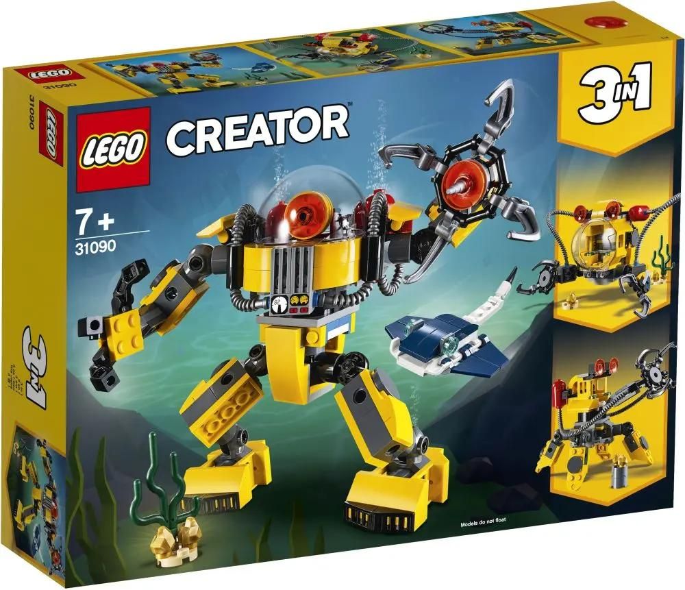 Lego creator robot 3 in 1 shop