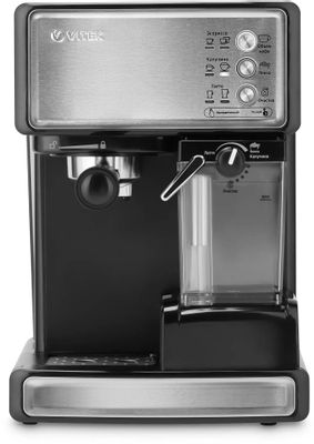 Кофеварка Vitek VT-1514 BK, рожковая, черный – купить в Ситилинк | 2034526