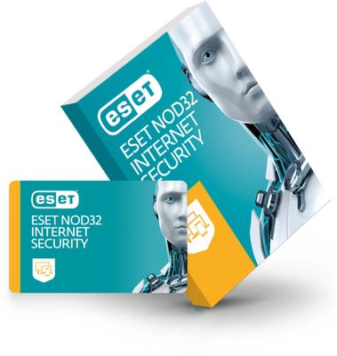 Антивирус ESET NOD32 Internet Security 3 устр 1 год Новая лицензия BOX ...