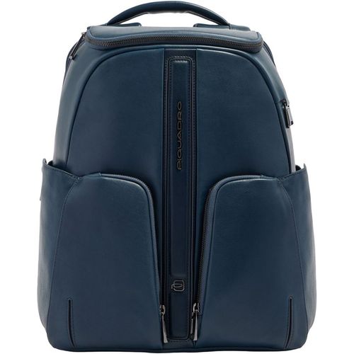 Рюкзак Piquadro Victor CA7180W143/BLU синий натуральная кожа — цена и наличие Рюкзак Piquadro Victor CA7180W143/BLU синий натуральная кожа
