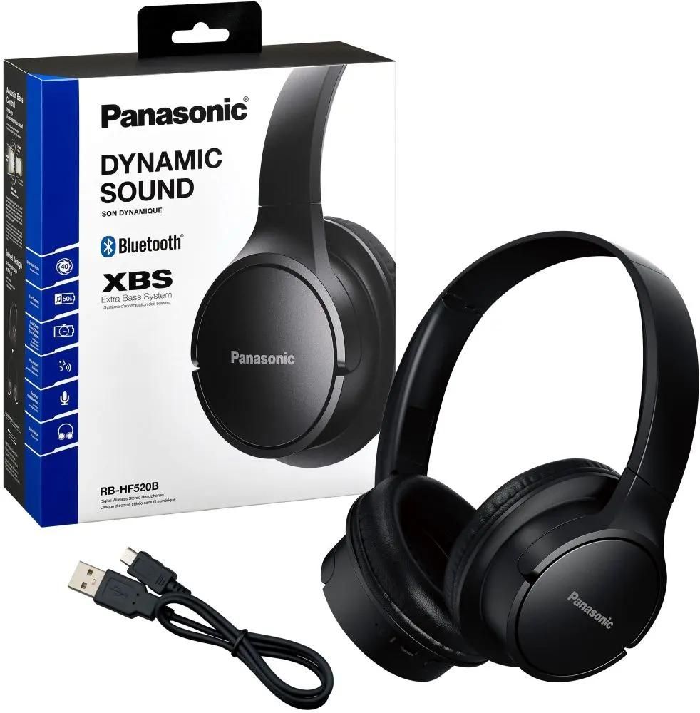 Отзывы на Наушники Panasonic RB-HF520BGEK, Bluetooth/USB, мониторные,  черный в интернет-магазине СИТИЛИНК (1407030)