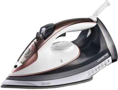 Обзор товара утюг Polaris PIR 2883AK, 2800Вт, белый/серый (1613671) в ...