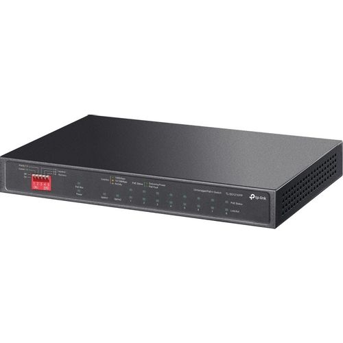 Коммутатор TP-LINK TL-SG1210PP, неуправляемый, 10 RJ-45, 10/100/1000 Мбит/с