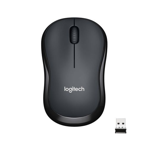 Мышь беспроводная Logitech Silent M221, радио, оптическая, USB, 1000dpi, черный [910-006510]