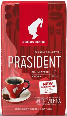Кофе молотый JULIUS MEINL Президент, легкая обжарка, 2х250 гр [94677 ...