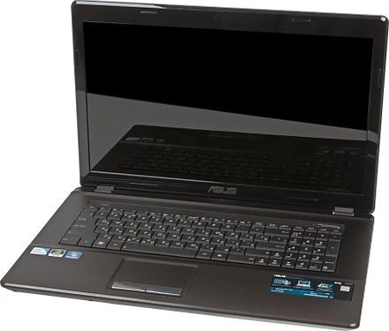 Ноутбук ASUS K73SD-TY299R 17.3", Intel Pentium B970 2.3ГГц, 2-ядерный, 4ГБ DDR3, 320ГБ,  NVIDIA GeForce  610M - 1 ГБ, Windows 7 Home Basic, темно-коричневый [90n3xai58w1i13rd53ay]