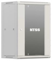 Шкаф коммутационный NTSS Премиум NTSS-W15U6045GS-2 настенный, стеклянная передняя дверь, 15U, 600x770x450 мм