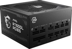 Изображение товара Блок питания MSI MAG A750GL PCIE5 Gen.5 750Вт 80 PLUS GOLD для ПК Изображение товара Блок питания MSI MAG A750GL PCIE5 Gen.5 750Вт 80 PLUS GOLD для ПК