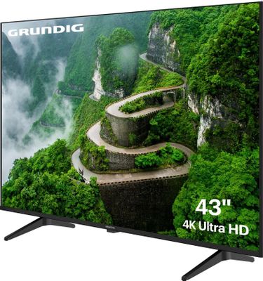 43" Телевизор GRUNDIG 43 GHU 7830, 4K Ultra HD, черный, СМАРТ ТВ ...