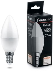 LED FERON E14, 7.5Вт