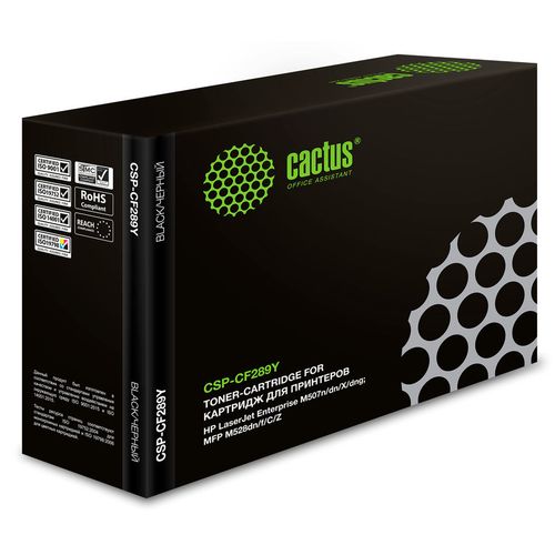 Картридж Cactus CSP-CF289Y, черный / CSP-CF289Y