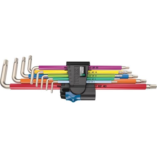 Ключ WERA 3967/9 TX SXL Multicolour HF Stainless 1 [we-022689]