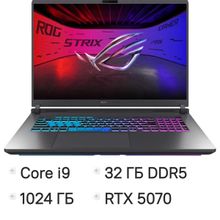 Изображение товара Игровой ноутбук ASUS ROG Strix G18 G815JPR-S9042 18 IPS Core i9 24 ядер 32ГБ SSD