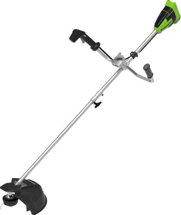 Триммер электрический GREENWORKS GD40BCB,  аккумуляторный, 40В, без АКБ, без ЗУ [2105707]