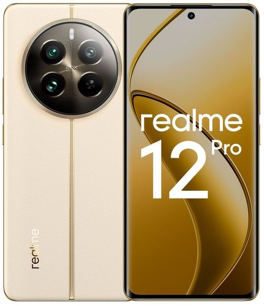 Смартфон REALME 12 Pro 5G 8/256Gb,  RMX3842,  бежевый