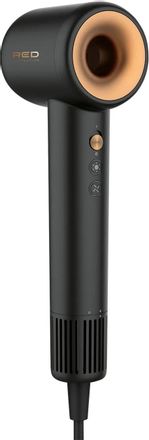Фен RED SOLUTION RF-500, 1600Вт, черный и золотистый