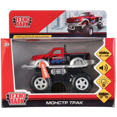 Игрушка Технопарк Монстр Трак, машинка [fy854-wb] – купить в Ситилинк ...