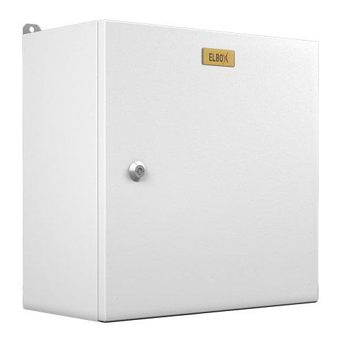 Шкаф электротехнический ELBOX EMW-400.400.210-1-IP66, настенный, 400х400х210 мм