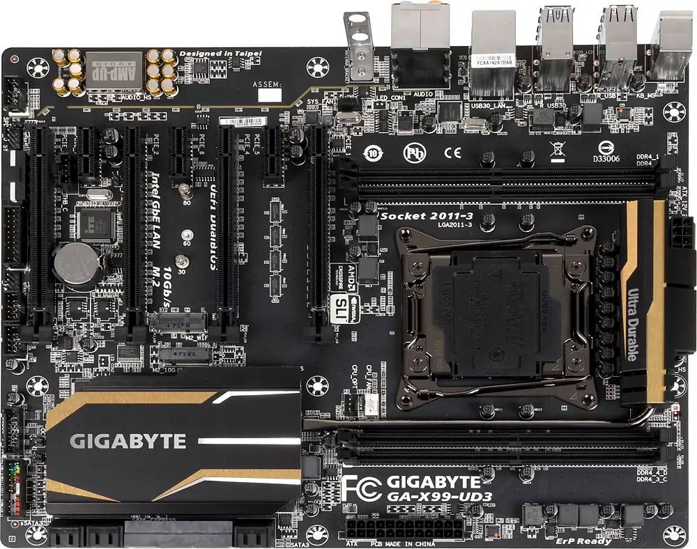 GIGABYTE GA X99 UD3 LGA 2011 v3 Intel X99 ATX