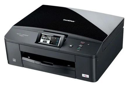 МФУ струйный Brother DCP-J525W цветная печать, A4, цвет черный [dcpj525wr1]