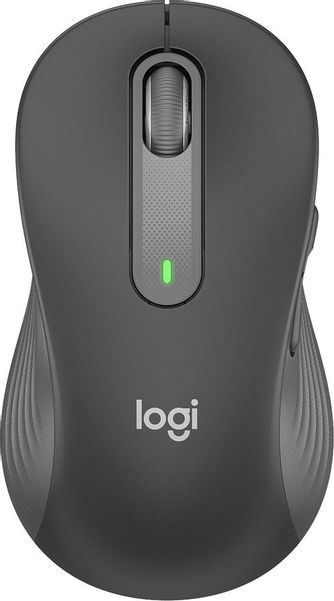 Мышь Logitech M650 L Left, оптическая, беспроводная, USB, графитовый [910-006239]