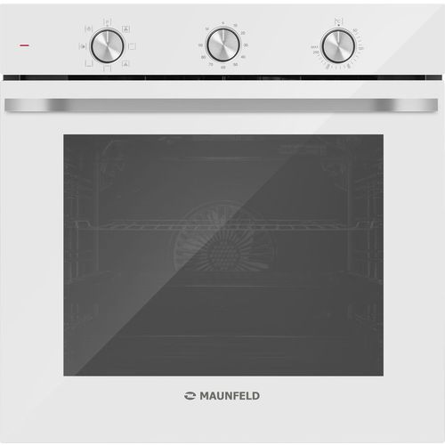 Духовой шкаф электрический MAUNFELD FEOF7871W, 78л, дверца с 3 стеклами, белый