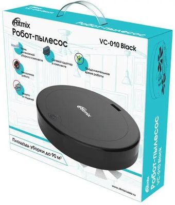 Робот-пылесос Ritmix VC-010, черный [80001271] – купить в Ситилинк ...