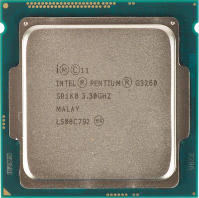 Процессор Intel Pentium Dual-Core G3260, LGA 1150,  OEM [cm8064601482506s r1k8]