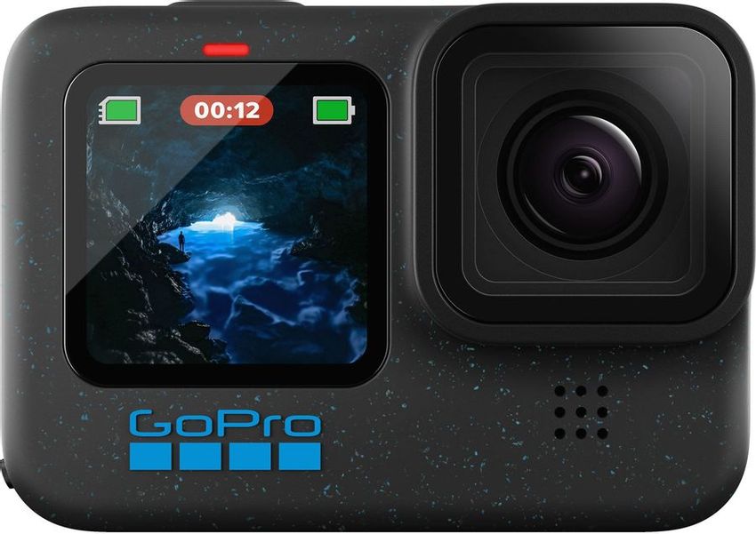 Экшн-камера GoPro Hero 12 5.3K,  WiFi,  черный [chdhx-121-rw]