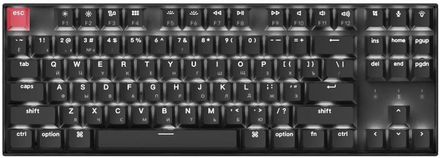 Клавиатура KEYCHRON K8X-A1Z-RU, беспроводная, USB, Bluetooth/Радиоканал, механическая, черный