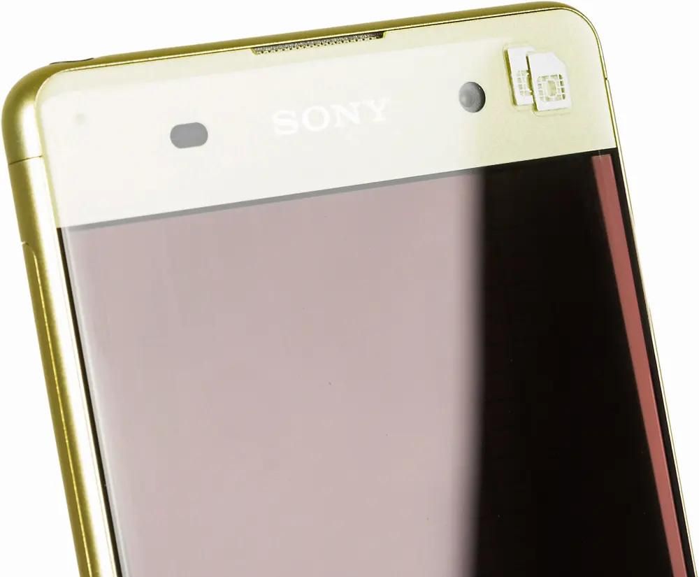 Характеристики Смартфон Sony Xperia XA Dual F3112, лайм золотистый (379046)  смотреть в СИТИЛИНК