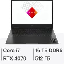 Изображение товара Игровой ноутбук HP Omen 16-wf1026ci с 16.1 IPS 165Hz Core i7 RTX 4070 16GB SSD