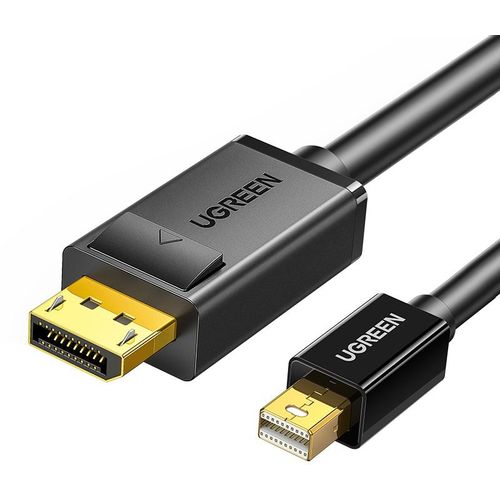 Кабель видео UGREEN MD105, miniDisplayport (m) - DisplayPort (m), 1.5м, черный [10477]