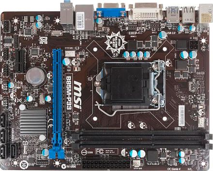 Материнская плата MSI B85M-P33, LGA 1150, Intel B85, mATX, Ret