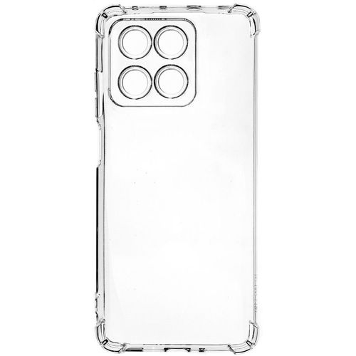 Чехол (клип-кейс) PERO для Honor X7d, противоударный, прозрачный