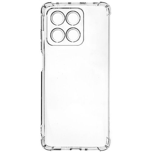 Чехол (клип-кейс) PERO для Honor X7d, противоударный, прозрачный