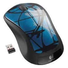 Мышь Logitech M310, оптическая, беспроводная, USB, синий и черный [910 ...