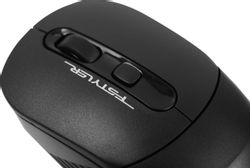 Мышь беспроводная A4TECH Fstyler FB10C, USB, черный