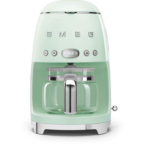 Кофеварка SMEG DCF02PGEU, капельная, зеленый /серебристый