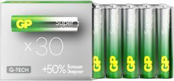 AAA Батарейка GP Super Alkaline 24AA21-2CRSWC30, 30 шт.