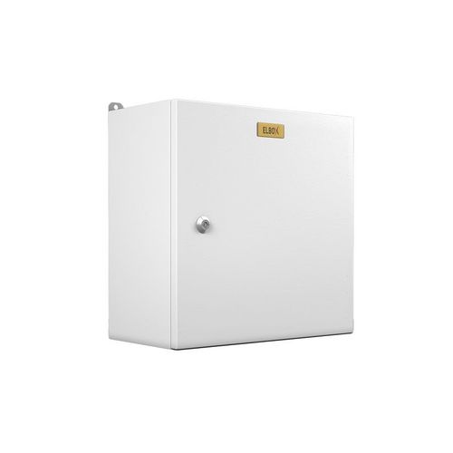Шкаф электротехнический ELBOX EMW-500.400.210-1-IP66, одностворчатый, настенный, 500х400х210 мм